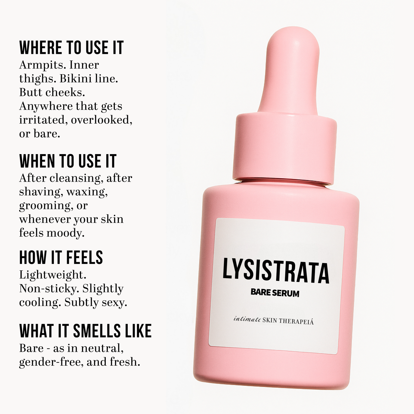 BARE SERUM Intimate Skin Therapeiá